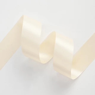 ริบบิ้นผ้าพรีเมี่ยมคุมโทน พาสเทล ขนาด 2.5 ซม.*80 หลา เรียบหรูสวยเงา
