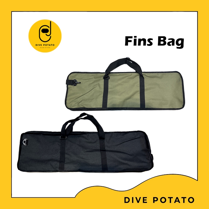 Dive Potato Fins Bag กระเป๋าใส่ฟินส์ดำน้ำ กระเป๋าใส่ตีนกบ กระเป๋าแบบยาว ดำน้ำ ฟินส์ ตีนกบ