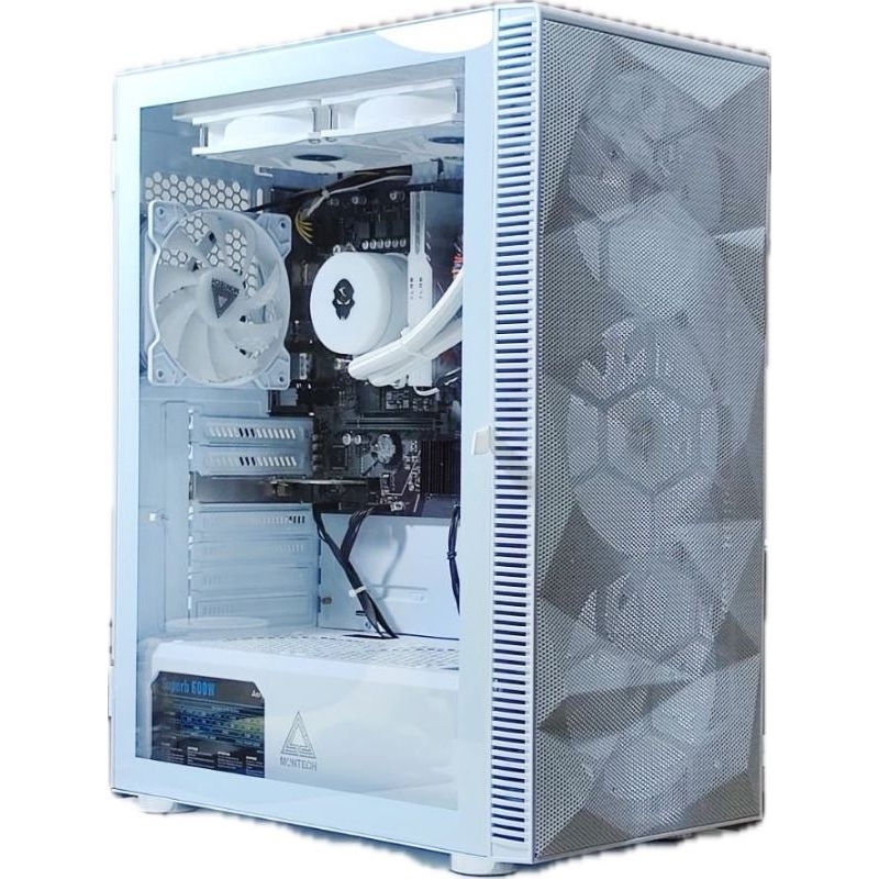 คอมประกอบพร้อมชุดน้ำ INTEL I5-13500 2.5GHz 14C/20T / H610M / 16GB DDR4 3200MHz / M.2 128GB / 600W