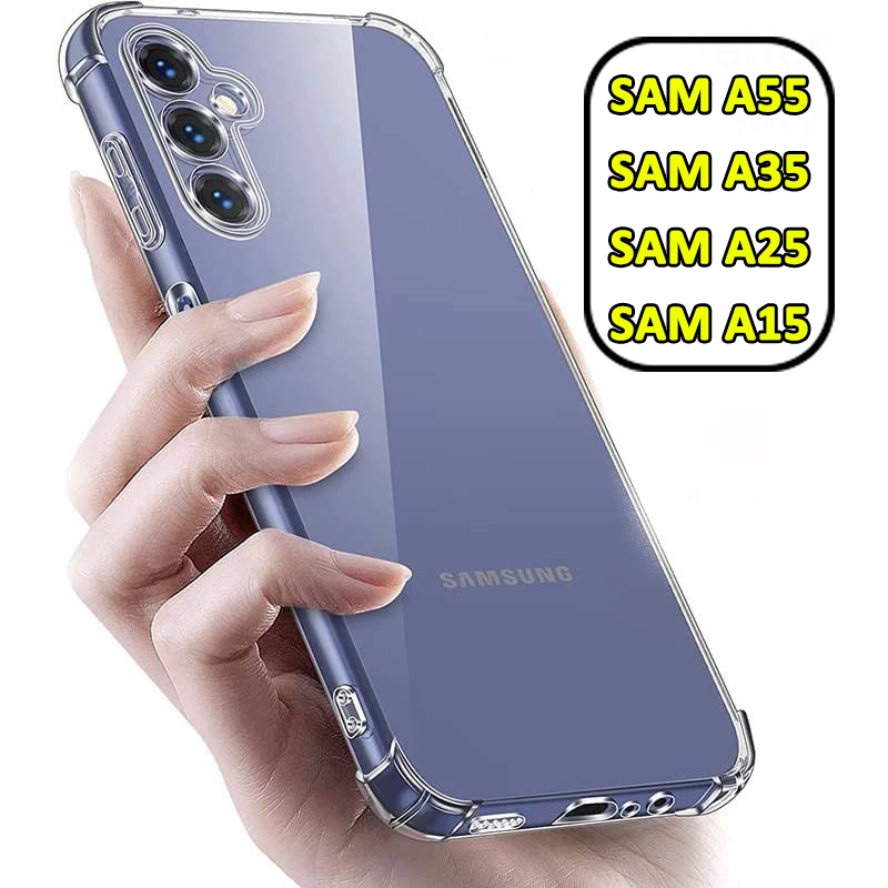 จัดส่งทันที เคสใส For Samsung Gaxlay A06 A16 A55 5G / A35 / A25 / A15 เคสกันกระแทก เคส โทรศัพท์ รุ่นใหม่ พร้อมส่ง 018