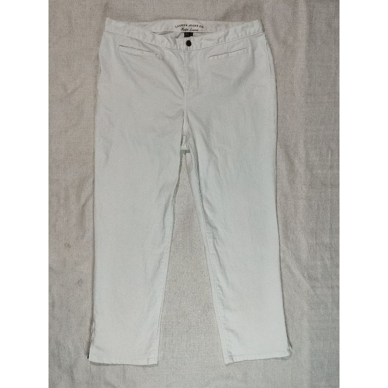 กางเกงยีนส์ขายาว Polo Ralph Lauren Brand_2nd วัสดุผ้าฝ้าย99% Spandex1%/ Size16W/ Made in Thailand/ แท้มือสองกระสอบนำเข้า