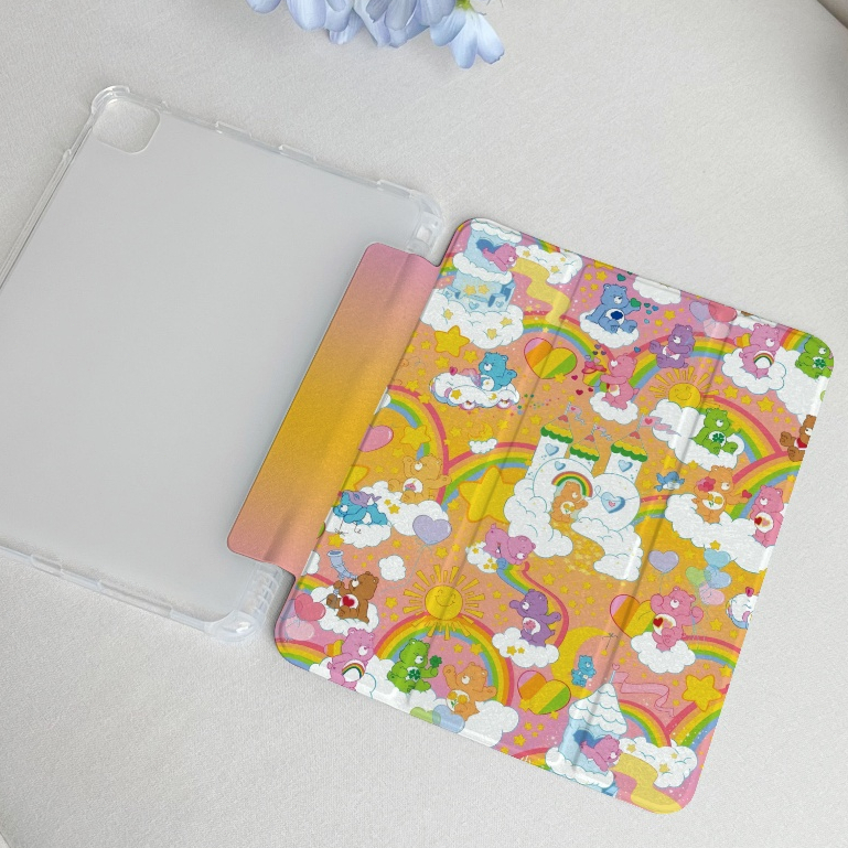 ออกให้ 24 ชม เคสไอแพด gen10 2022 air5 MINI7 rainbow bear เคส ipad air4 Gen9 iPad Pro11 2024 Air6
