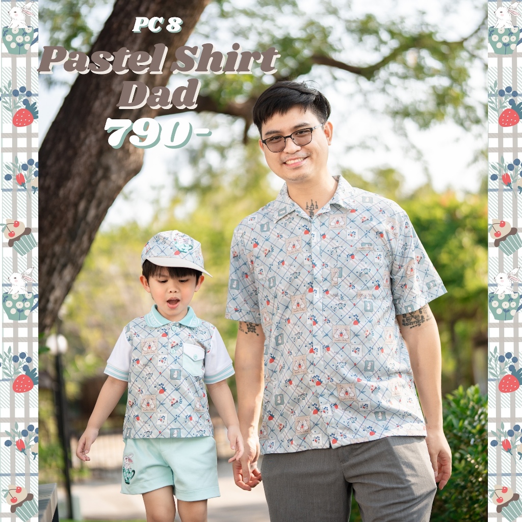 PC8:Pastel Shirt Dad