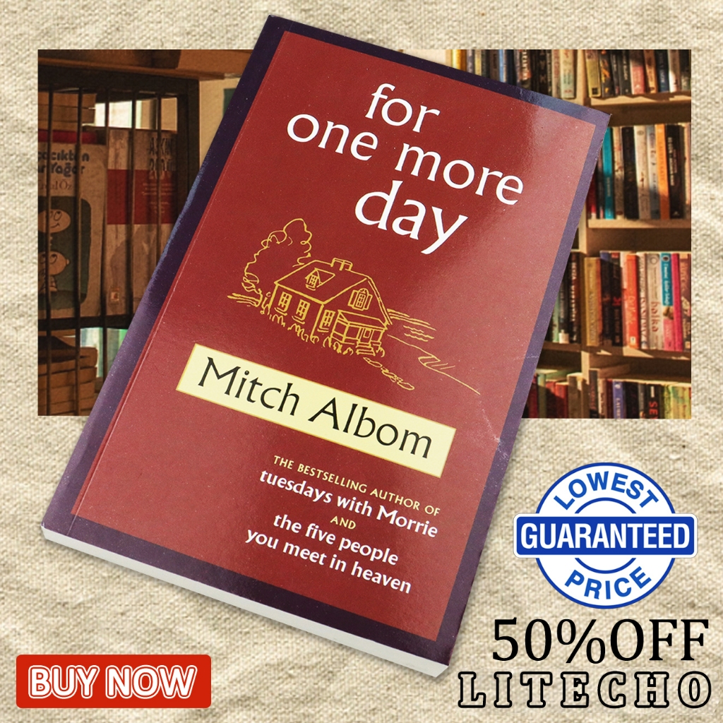 【English Book】For One More Day by Mitch Albom Spiritual Healing, Life Philosophy