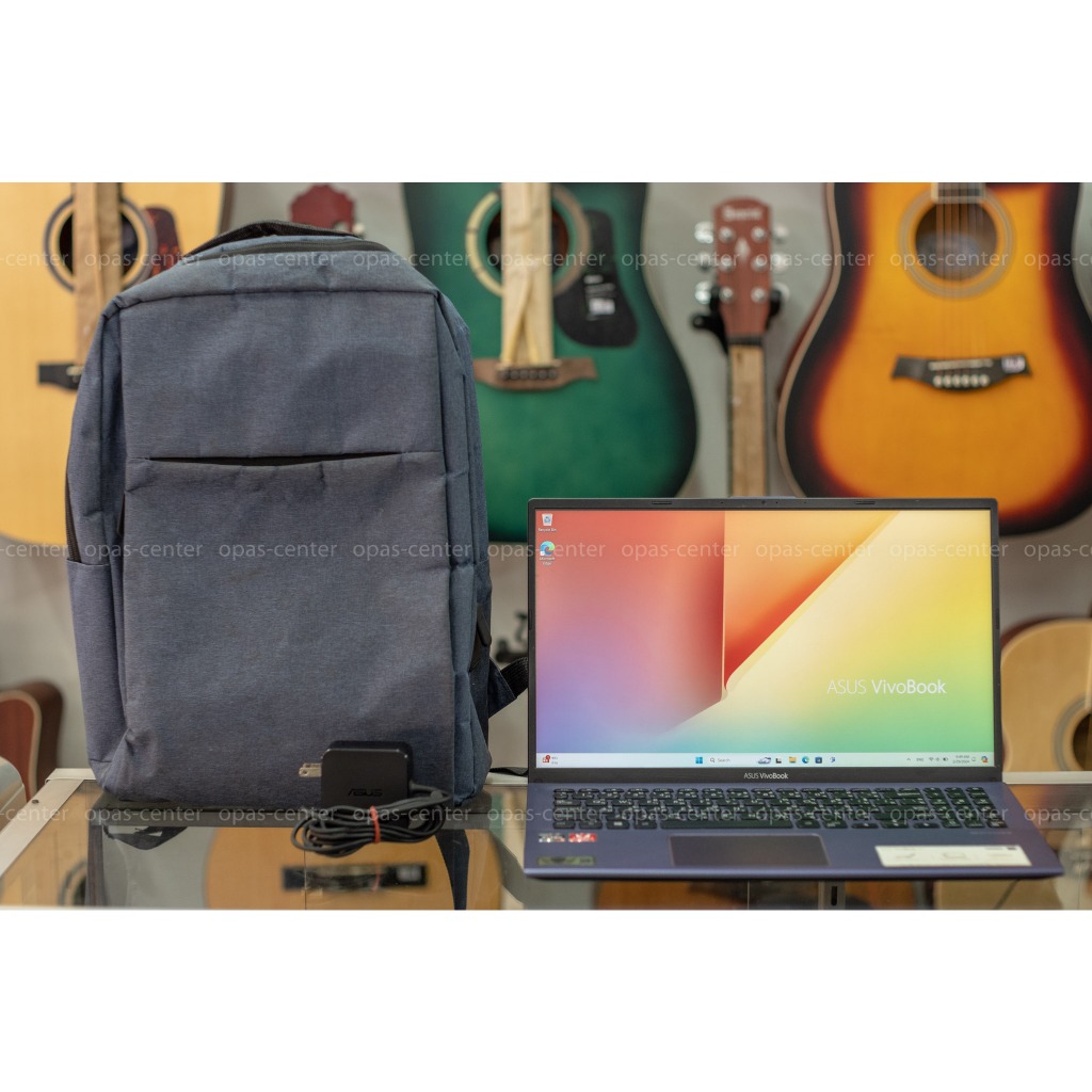 ASUS VivoBook 15 X512DA AMD Ryzen 5 3500U + RAM 8GB + SSD 512 มือสอง สภาพดี มีที่ชาร์ท กระเป๋า