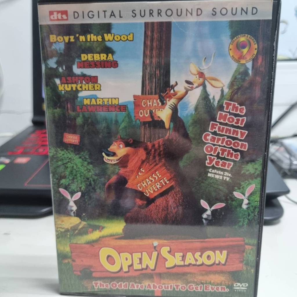 open season คู่ซ่า ป่าระเบิด การ์ตูน หนัง dvd ดีวีดี movie cartoon มือสอง