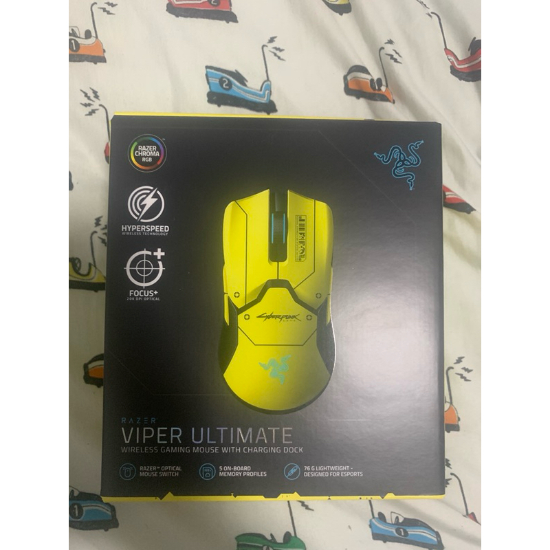 Razer Viper Ultimate Cyberpunk 2077 Edition เมาส์เกมมิ่งไร้สาย