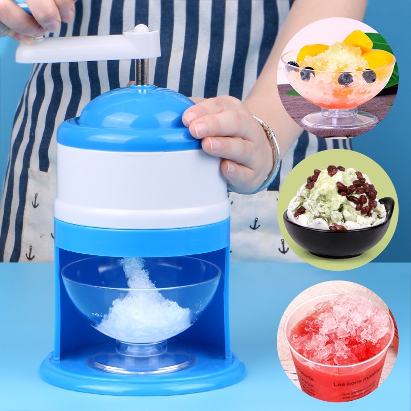 เครื่องทำน้ำแข็ง ใส่ไม่ต้องใช้ไฟฟ้า ใส Ice Crusher เครื่องไสน้ำแข็ง