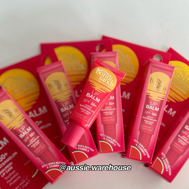 🇦🇺(พร้อมส่ง) Bondi sands Lip SPF50 Juicy Watermelon 10g ลิปกันแดด
