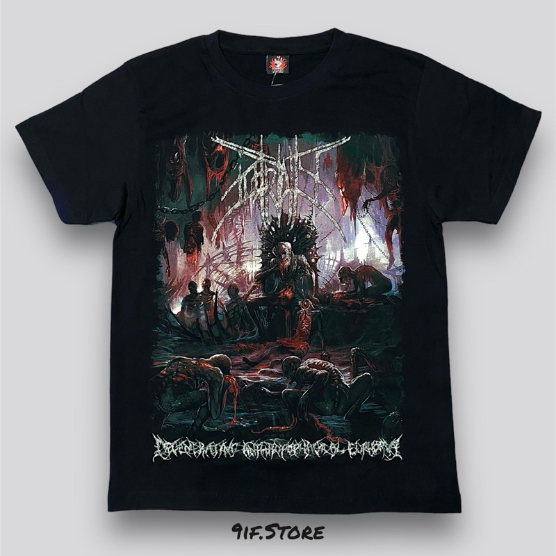 เสื้อยืด วง Putridity (ป้ายRock Yeah) สกรีนหน้า-หลัง ผ้าคอตตอน100 ผ้านุ่ม สกรีนจม