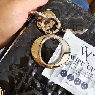 🫶🏻ส่งไวมาก🫶🏻Wipe up แผ่นเช็ดทำความสะอาดและบำรุงกระเป๋าแบรนด์เนม เครื่องหนัง เข็มขัด อะไหล่กระเป๋า