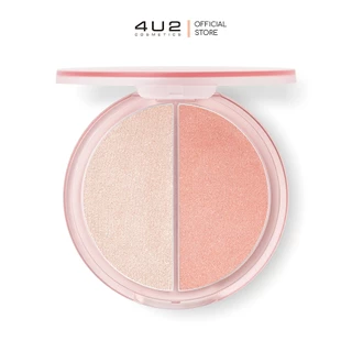 4U2 SKIN BLUSH & HIGHLIGHT DUO CREAM บลัช&ไฮไลท์4u2 บลัชครีม บลัชไฮไลท์4u2 ไฮไลท์4u2 Highlight4u2