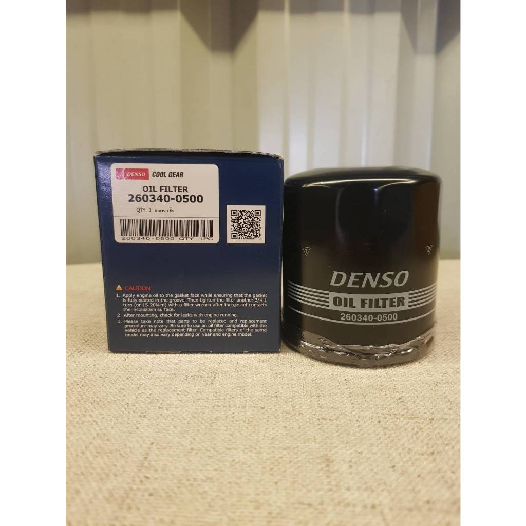 ยกลัง DENSO กรองน้ำมันเครื่อง Toyota 16V แท้100%  รหัส DENSO 0500