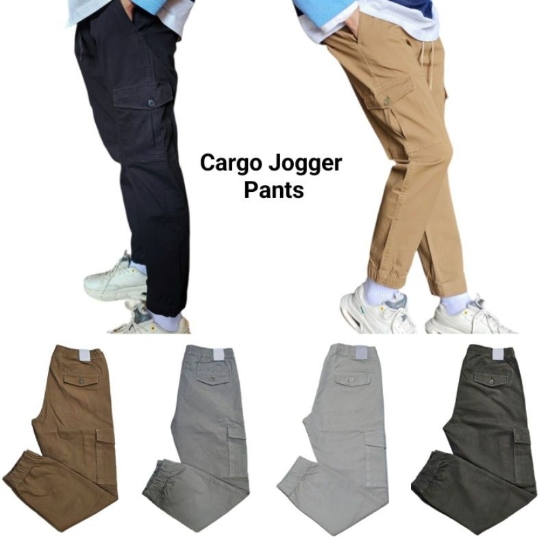 HM Cargo Joggers pants ขาจั๊มคาร์โก้ สุดเท่ ผ้าเวสปอยต์ หนา ทรงสวย