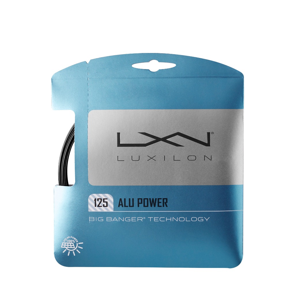 LUXILON Alu Power Black 125 เอ็นไม้เทนนิส WR8306901125 Official Store
