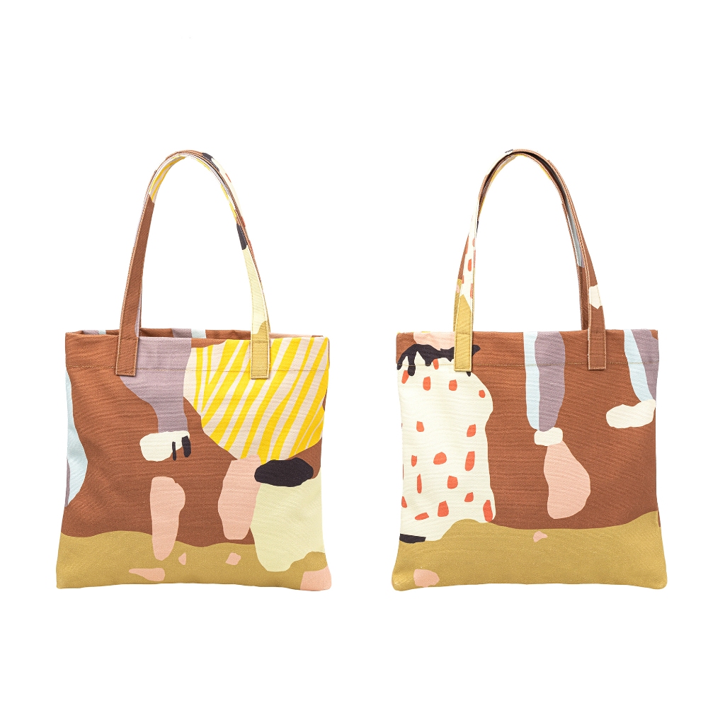 CELLS. กระเป๋าผ้า รุ่น UNDO-Tote-M-001