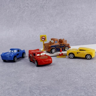 โมเดลรถ Cars และป้ายจราจร