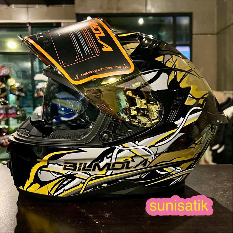 หมวกกันน็อค Bilmola Defender กระจก 2 ชั้น