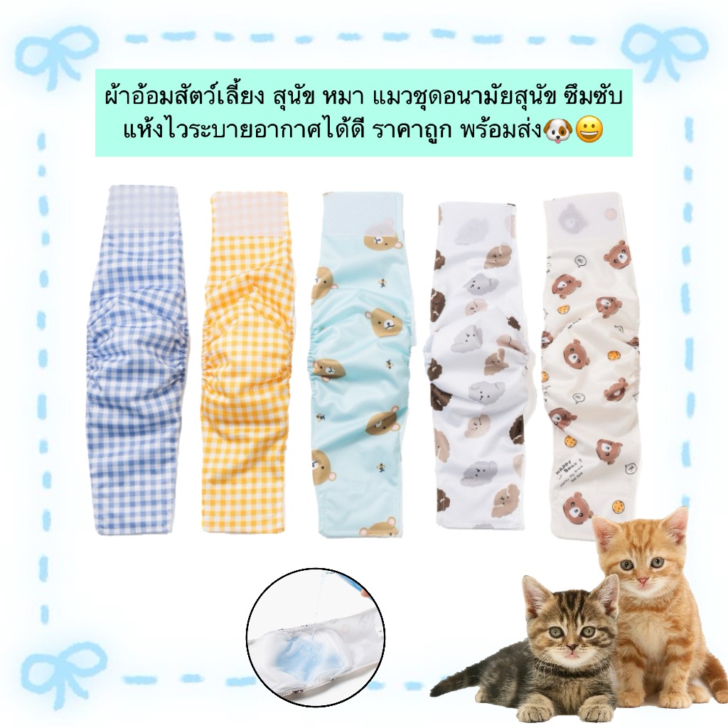PP-875 ผ้าอ้อมสัตว์เลี้ยง สำหรับสุนัข หม่า และแมว ชุดอนามัยสำหรับสัตว์เลี้ยง ซึมซับดี แห้งเร็ว ระบายอากาศเยี่ยม พร้อมส่ง