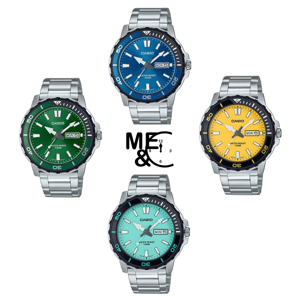 CASIO MTD-125 SERIES ของแท้ ประกัน CMG