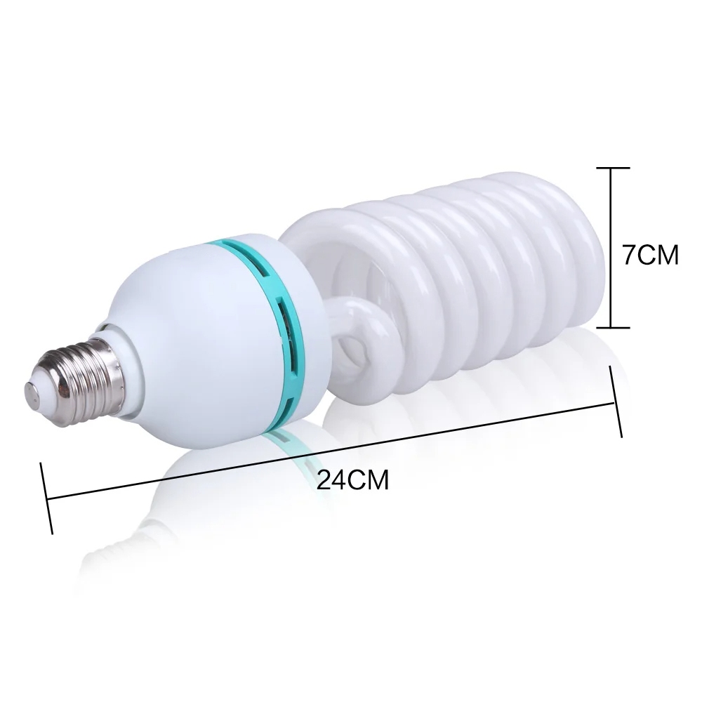 Andoer E27 170-250V 150W 5500K Fotostudio Bulb-videolamp Fotografie daglichtlamp