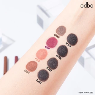 (OD359) odbo เจล ไลเนอร์ โอดีบีโอ แบล็ค ดูโอ้ เจล ไลเนอร์ สามารถใช้เขียนคิ้วเขียนขอบตาได้