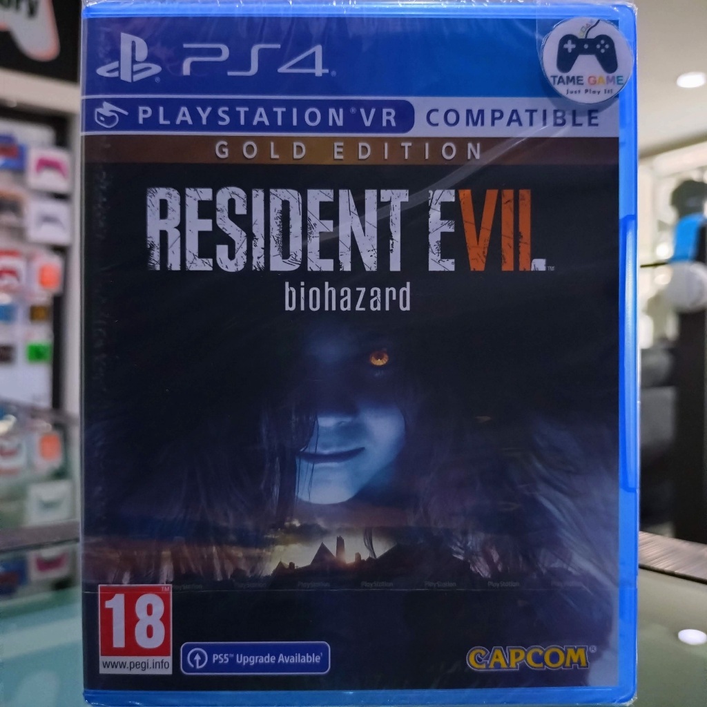 (ภาษาไทย) มือ1 PS4 Resident Evil 7 เกมPS4 แผ่นPS4 (เล่นกับ PS5 ได้ RESIDENT EVIL 7 biohazard Gold Edition PS VR)