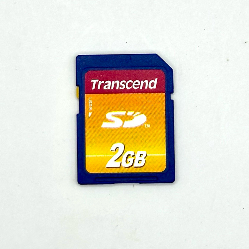 พร้อมส่ง เมมโมรี่การ์ด Transcend SD Card Memory Card 2GB มือสอง