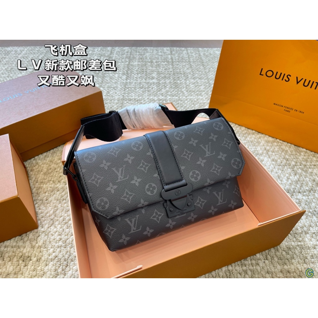 หลุยส์วิตตอง Louis Vuitton ฮอไรซอน พูช กระเป๋าผู้ชาย/กระเป๋ากล่องเล็ก/ใหม่ล่าสุด/ยุโรปซื้อแท้100%/รับประกันแท้