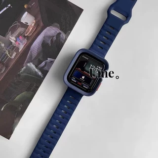 taro สายนาฬิกา smart watch ไนลอนสําหรับ Watch11 10 9 8 ultra 7 6 5 4 3 2 1 41/44/45/40/46mm สายสําหรับแอปเปิ้ลวอช