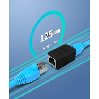 ตัวต่อแลน,อุปกรณ์เพิ่มความยาวสายแลน RJ-45 (เมีย-เมีย) CAT5 คุณภาพอย่างดี (สินค้ามีพร้อมส่ง)
