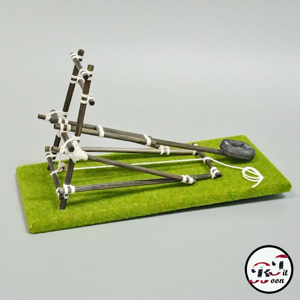 โมเดลลูกเสือ ปืนโรมัน Catapult