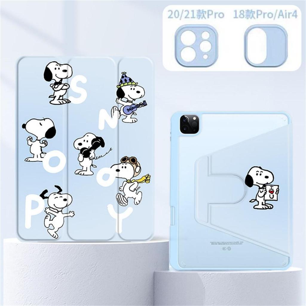 [เคสหมุนได้ด้านล่าง] for เคสไอเเพด เคสหลังอะคริลิคใสสำหรับเคส gen11/gen10/gen9 air7 air6 air5/4 pro11ที่ใส่ปากกาด้านขวา