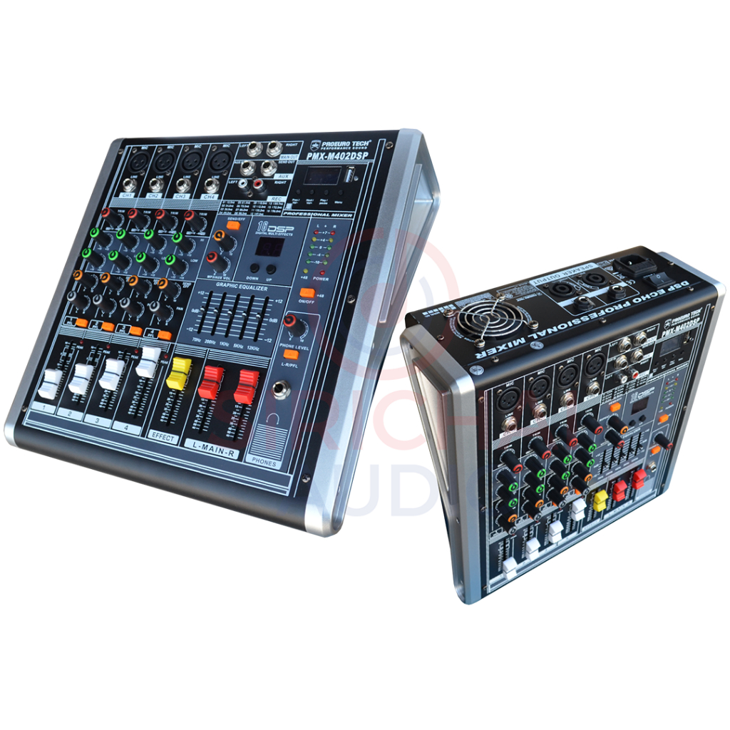 เพาเวอร์มิกซ์ PROEUROTECH รุ่น PMX-M402DSP