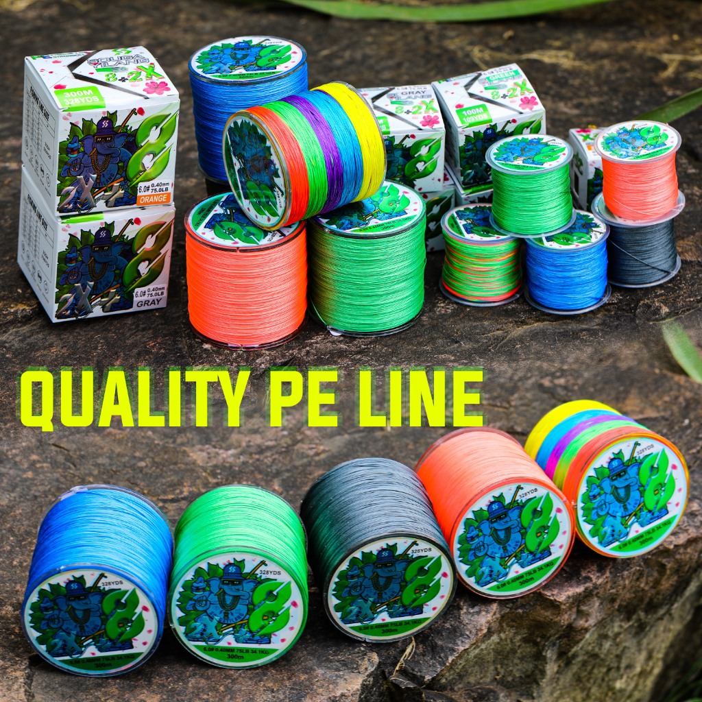 Sougayilang สายเบ็ดตกปลา ชนิดเส้น 8+X PE 100m 300m สายเบ็ด สายเอ็นตกปลา เอ็นตกปลา สายพีอีตกปลา ราคา ถูกที่สุด ดีลบีเคเค แกลเลอรีภาพที่ 9