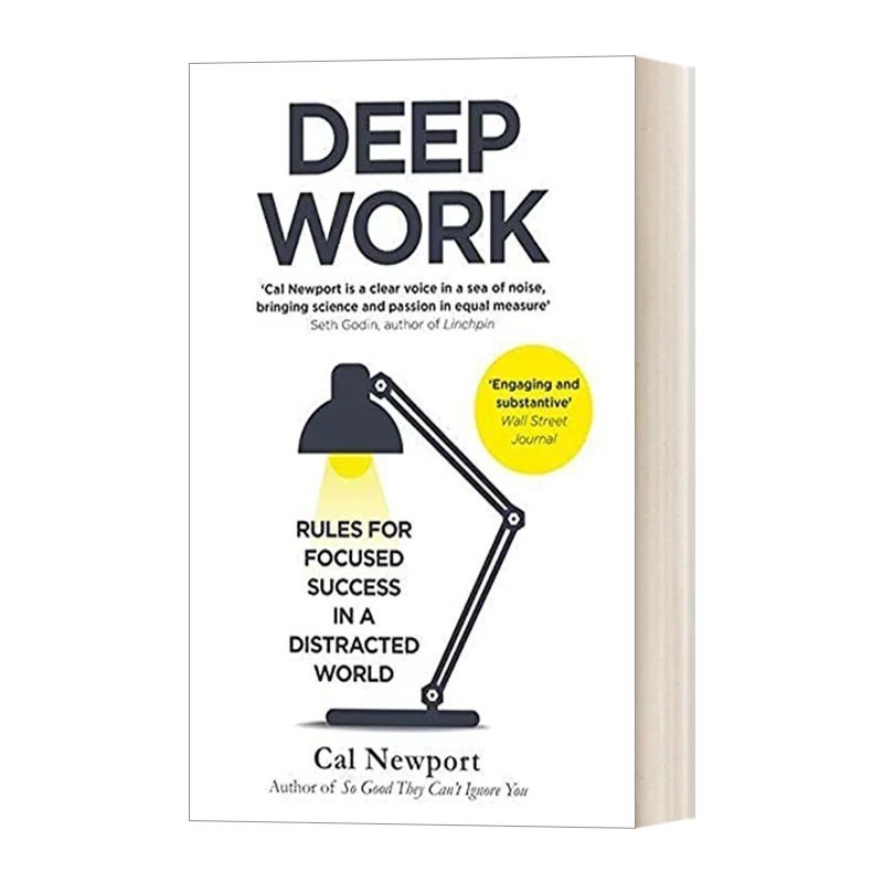 【หนังสือภาษาอังกฤษ】พร้อมส่งจากไทย Deep Work：Rules for Focused Success in a Distracted World