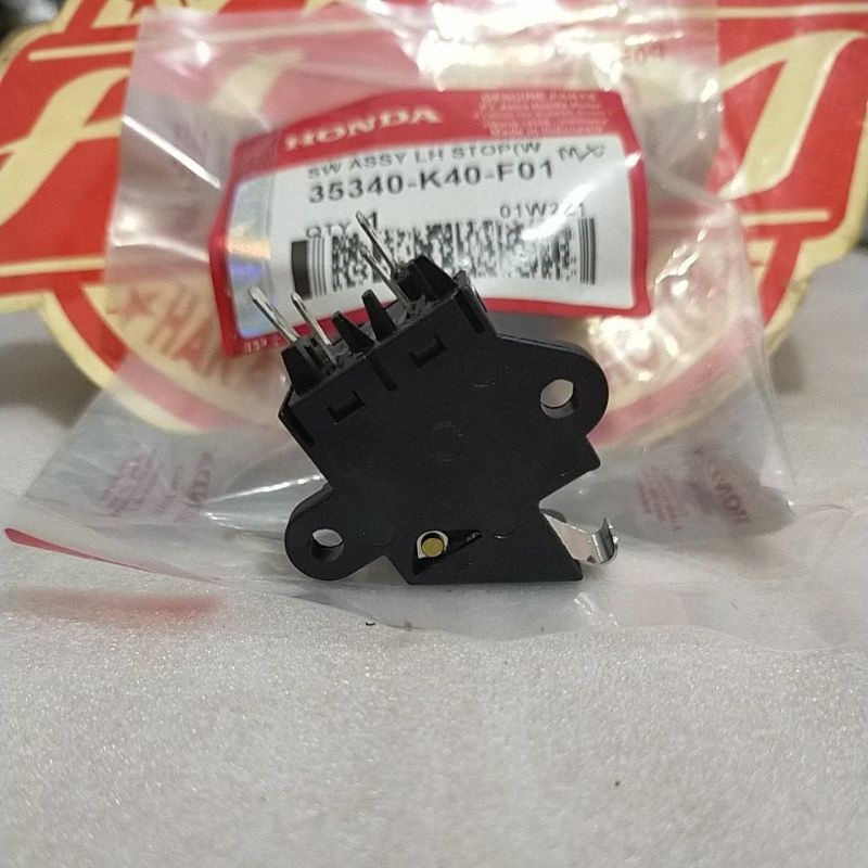 สวิทซ์ไฟเบรคหลัง ด้านซ้าย adv150 adv160 // 35340-k40-f01