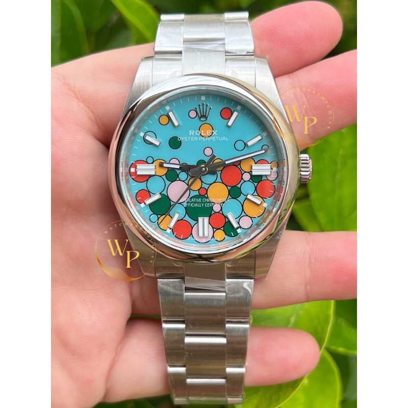 Rolex OP Celebration Bubbles Dial  31,36,41mm.  Top Swiss (พร้อมกล่อง)