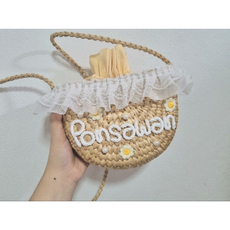 🍭🧸❤️ กระเป๋าสาน DIY 🥰🧸🍭