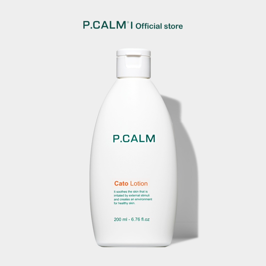 [P.CALM]Cato Soothing Lotion (200ml) ซูธธิงโลชั่นสำหรับผิวแพ้ง่าย ลดผิวแห้ง แดง ระคาย