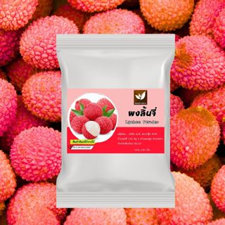 ผงลิ้นจี่    ไม่มีน้ำตาล และสารกันเสีย