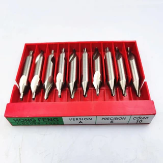 ดอกนำศูนย์ HSS 60องศา สีเงิน CENTER DRILL HSS 1มิล-5มิล