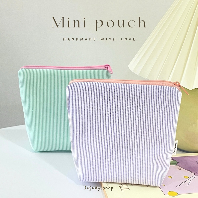 👛 Mini pouch 👛 กระเป๋าใส่ของใบเล็ก น่ารักๆ ใส่เครื่องสำอาง พกพา εїз Jujudy.shop 🐰🩰💕