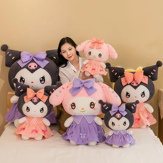 Kuromi ตุ๊กตาผ้า 30/50 cm Cinnamoroll ของขวัญสำหรับเด็ก ของขวัญคริสต์มาส