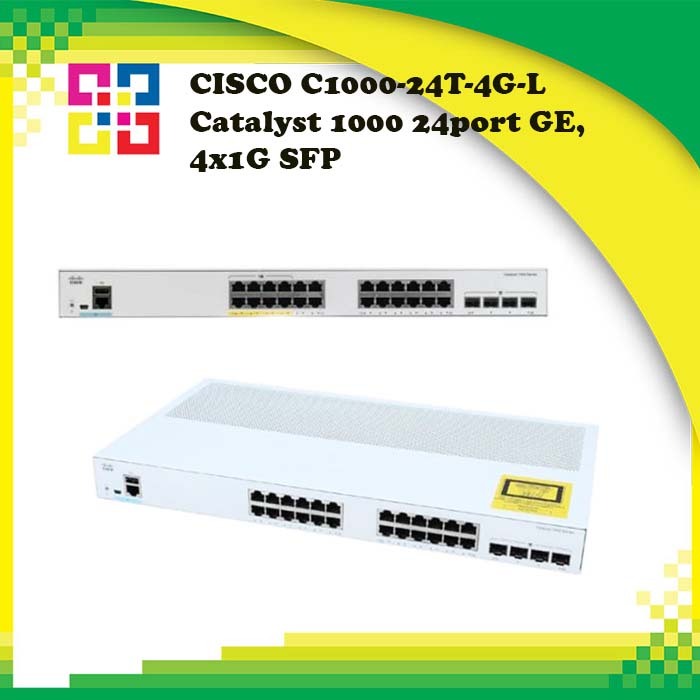 CISCO C1000-24T-4G-L Catalyst 1000 24port GE, 4x1G SFP