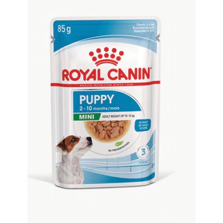 [ 1โหล ] Royal Canin Mini Puppy อาหารเปียก Gravy ลูกสุนัขพันธุ์เล็ก [ 1โหล ]