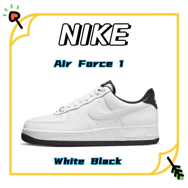 รองเท้าผ้าใบ NIKE Air Force 1 Low 07 White Black