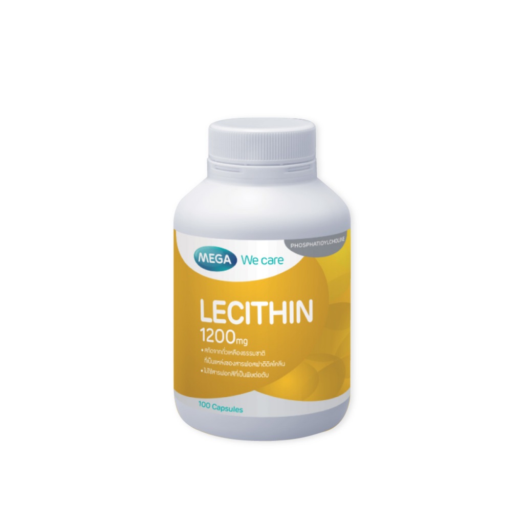 MEGA Lecithin 1200 mg. 100เม็ด เมก้า วีแคร์ เลซิติน Mega we care 365wecare - รูปที่ 2