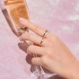 YVIS Solitaire Ring (Stainless Steel)