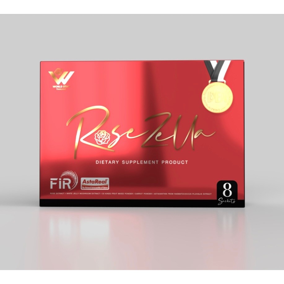 Rose Zella โรสเซลล่า WS ช่วยอุ้มน้ำไห้ผิว ลดสิว ผิวใส ลดฝ้า เวิลด์สตาร์ World Star พิเศษ Kaideeshop8